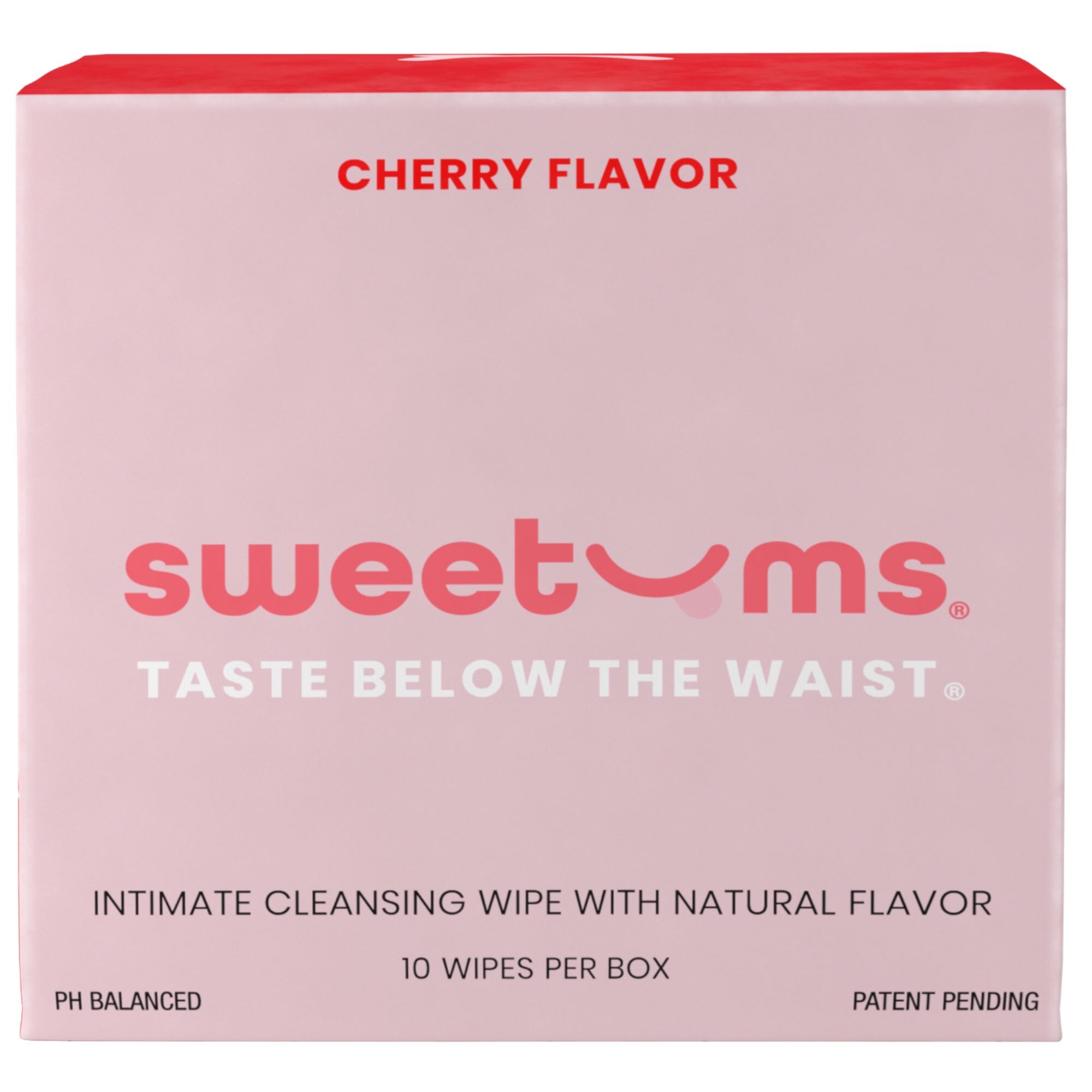 Sweetums Wipes, Cherry, 10 Ct , CVS