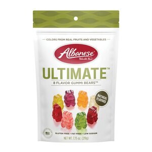 Albanese Ultimate 8 Flavor Gummi Bears, 7.75 oz