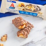 Atkins Caramel Chocolate Nut Roll Snack Bar, 1.55 OZ, thumbnail image 4 of 4