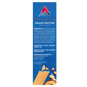 Atkins Protein Wafer Crisp Snack Bar Peanut Butter 5pk Cvs Pharmacy Atkins Protein Wafer Crisp Snack Bar Peanut Butter 5pk Cvs Pharmacy