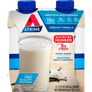 Atkins Protein Shake, 4pk