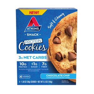 Atkins Chocolate Chip Protein Cookie - 1.38 Oz , CVS