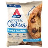 Atkins Chocolate Chip Protein Cookie, thumbnail image 2 of 5