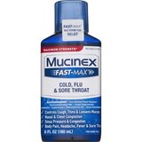 Mucinex Fast-Max Adult Cold Flu and Sore Throat Liquid, 6 OZ, thumbnail image 1 of 1