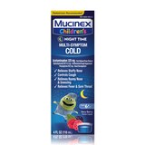 Mucinex Children's Nighttime Multi-Symptom Cold Relief Liquid, Very Berry, 4 OZ, thumbnail image 1 of 1