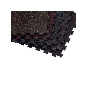 Body Solid 4 piece Interlocking Rubber Flooring