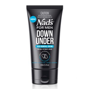 Nads for Men Down Under Hair Removal Cream, 5.1 OZ