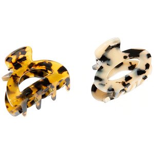 L. Erickson Cutout Jaw Clips, 2CT (Assorted Colors)