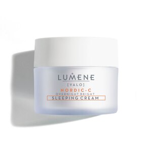 Lumene Arctic Lumenessence Valo Light Overnight Bright Sleeping Cream, 1.7 OZ