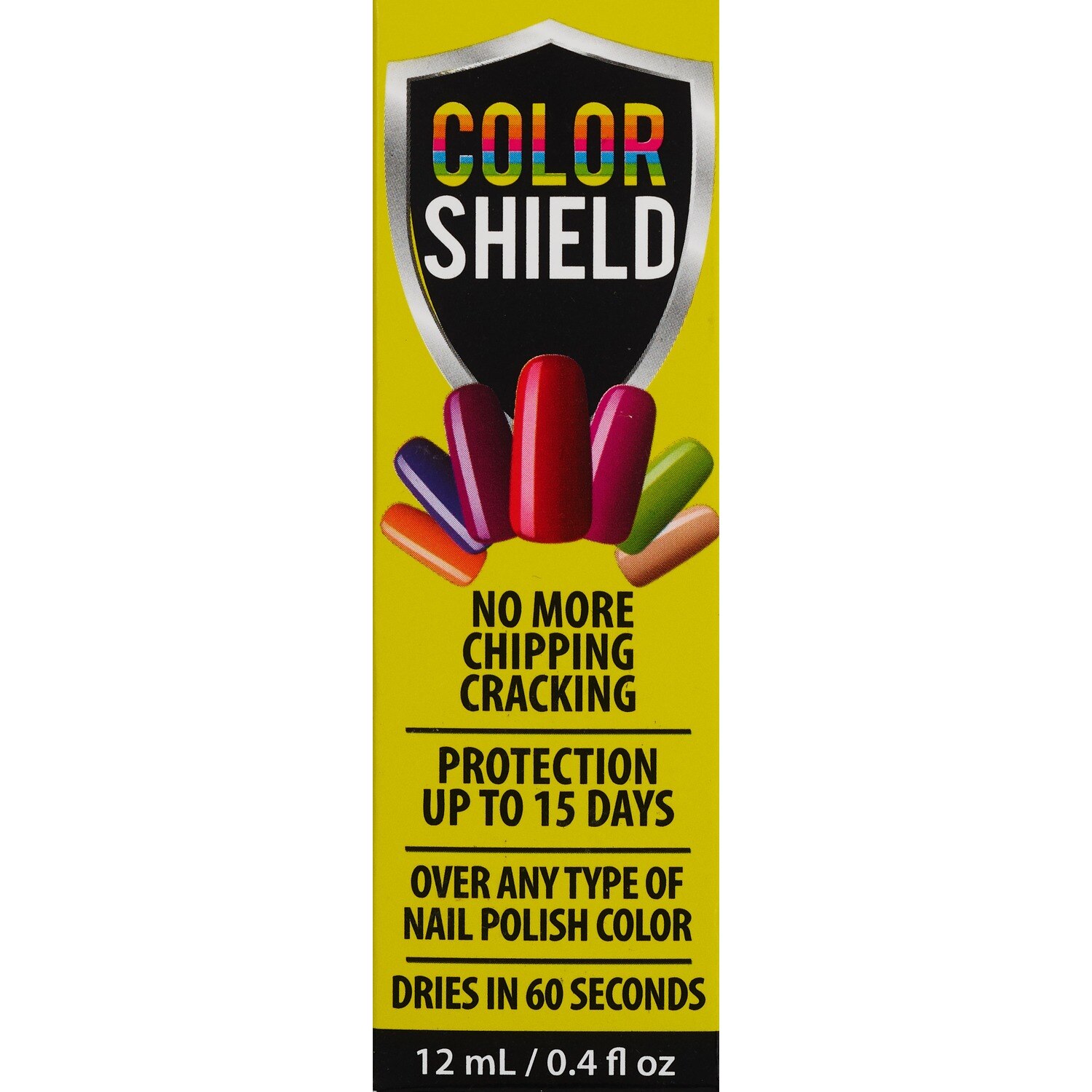 Color Shield Nail Polish Color Protection, Quick Dry, Natural Shine, 0.40 Oz - 0.4 Oz , CVS