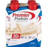 Premier Protein High Protein Shake, Vanilla, 4 CT, thumbnail image 1 of 1