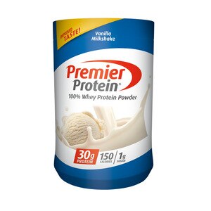 Premier Protein Whey Protein Powder, Vanilla Milkshake, 24.5 Oz - 23.3 Oz , CVS