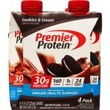Premier Protein Cookies & Cream Protein Shake, 4 PK, thumbnail image 1 of 4