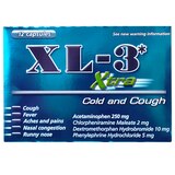 XL-3 Xtra Cold & Cough Capsules, 12 CT, thumbnail image 1 of 1