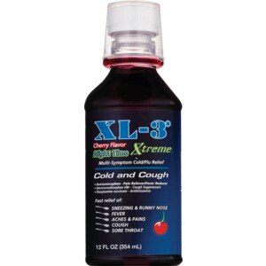  XL-3 Day Time Cold Medicine | Non-Drowsy Cold & Flu Relief 