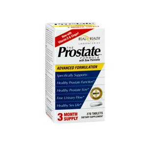Real Health - Fórmula para la salud de la próstata en tabletas, 270 u.