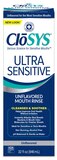 CloSYS Ultra Sensitive Mouth Rinse, Alcohol-Free, Unflavored, thumbnail image 1 of 8