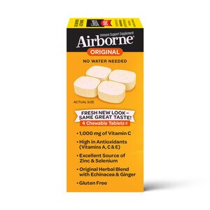 Airborne Vitamin C Chewable Tablets 1000mg 32ct Cvs Pharmacy