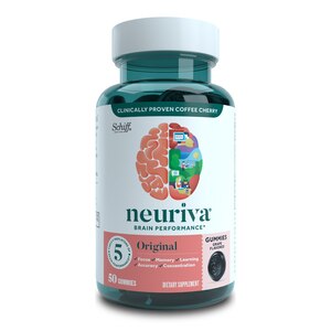 Neuriva Brain Performance Original - Suplemento dietario en gomitas, Grape, 50 u.