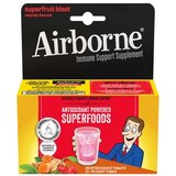Airborne AntiOxidant Powered Superfoods, Superfruit blast, 20 CT, thumbnail image 1 of 7