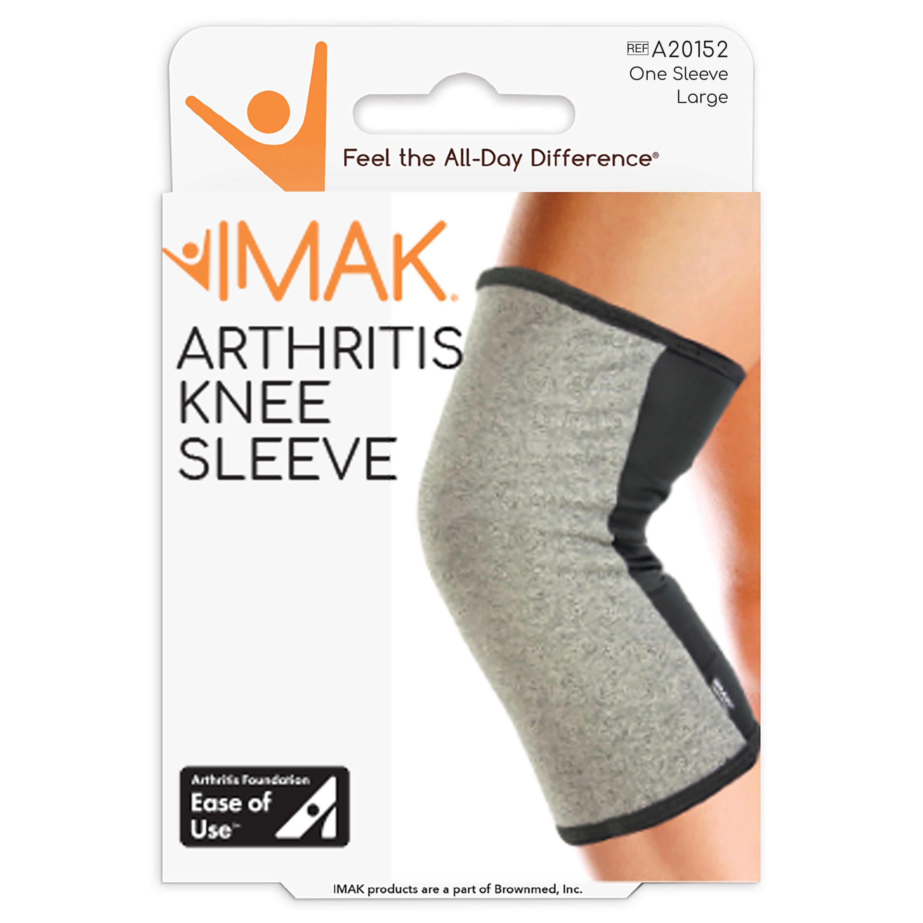 Imak Arthritis Knee Compression Sleeve, Large Ingredients - CVS Pharmacy