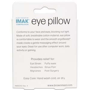 1 Sinus Soother Eye Pillow Hot & Cold Therapy - Soothes Sinus Congestion with Peppermint & Eucalyptus - Microwaveable & Freezable CVS Health 