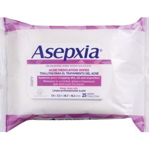 Asepxia Acne Medication Wipes, 25 Ct , CVS