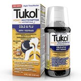 Tukol Honey Multi-Symptom Cold&Flu Night Time Relief Liquid, thumbnail image 3 of 3
