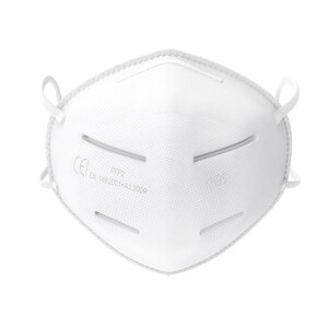 Salusen Kn95 Filtering Facepiece FFP2 Respirator Mask (N95 PPE Equivalent), 50CT