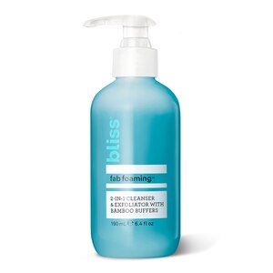 Bliss Fab Foaming 2-in-1 Cleanser & Exfoliator With Bamboo Buffers - 6.4 Oz , CVS