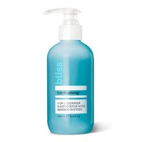 Bliss Fab Foaming - Limpiador 2 en 1 y exfoliante con buffer de bambú