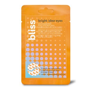 Bliss Bright Idea Eyes Holographic Foil Eye Patches, 2CT