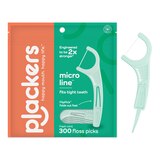 Plackers Micro Line Dental Flossers, 300 CT, thumbnail image 1 of 7