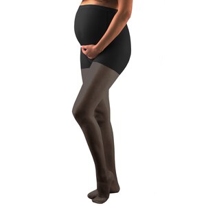 Gabrialla Maternity Compression Pantyhose (23-30mmHg) Black, Petite , CVS