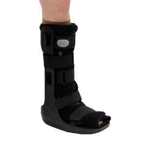 ITA-MED Advanced Post-Op Fracture Walker Brace With Air Bladder Black, Small , CVS