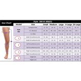 Gabrialla Open Toe Compression Thigh Highs, thumbnail image 4 of 4