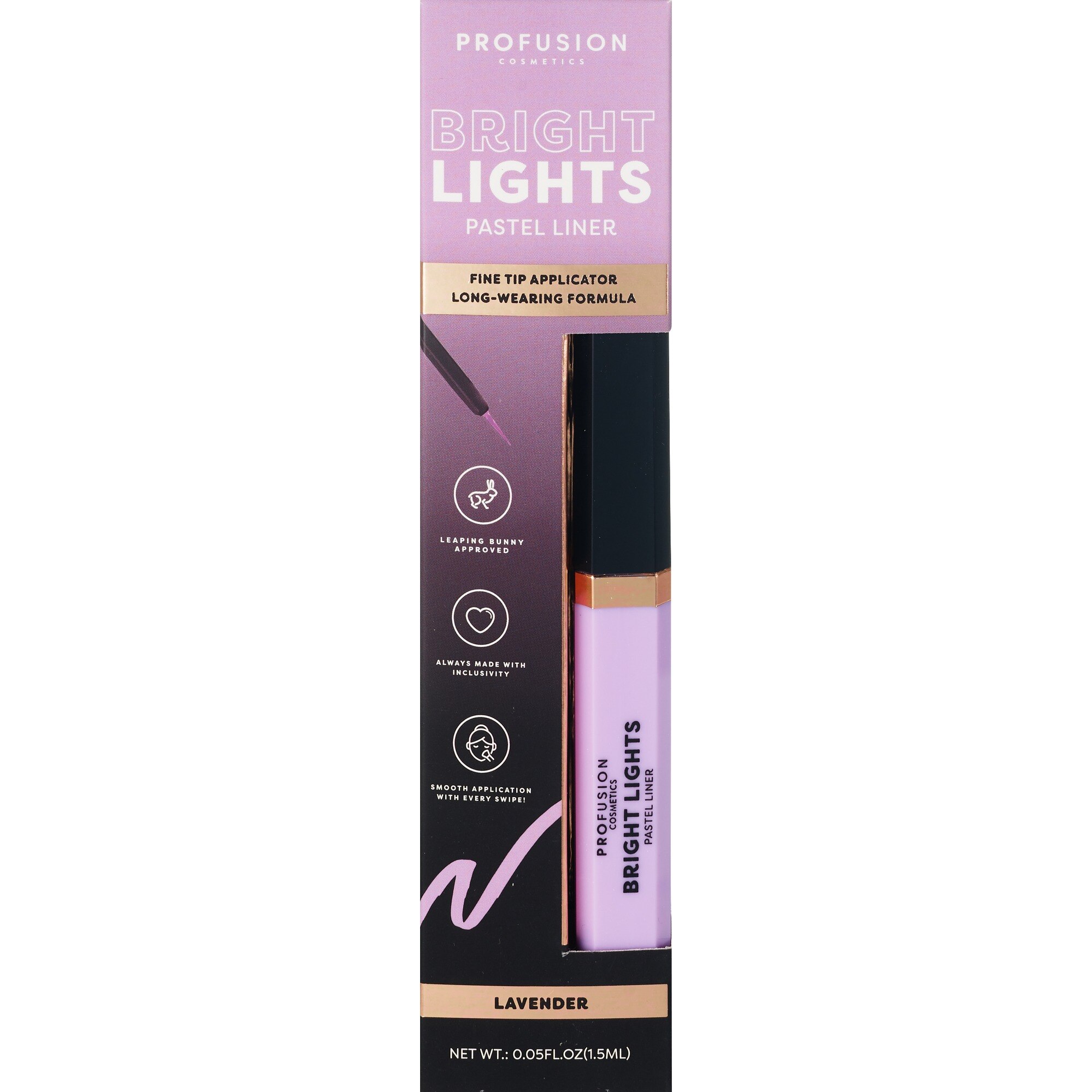 Profusion Cosmetics Pastel Liquid Eyeliner, Lavender, 0.05 Oz - 0.8 Oz , CVS