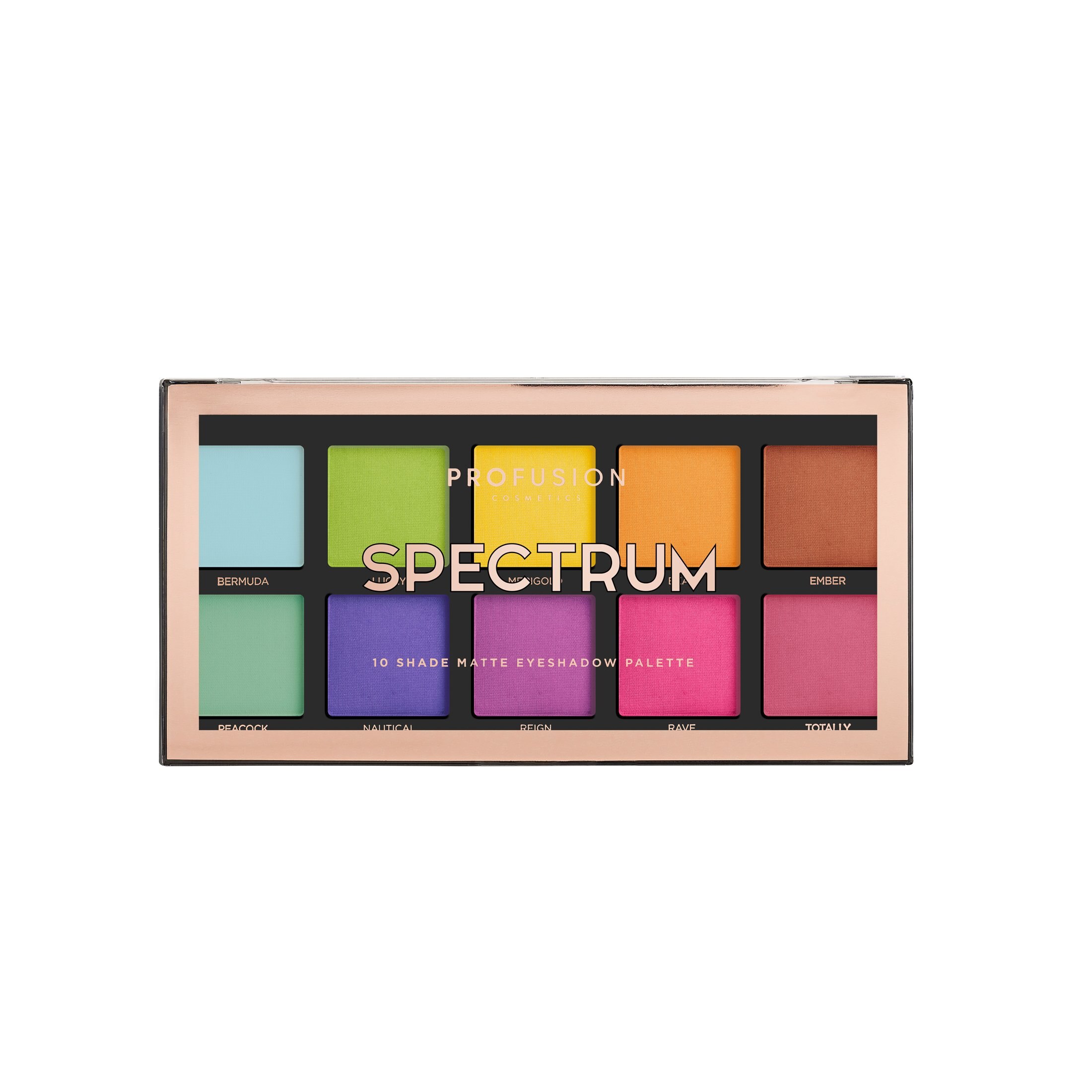 Profusion Cosmetics 10-Shade Eyeshadow Palette, Spectrum, 3.5 Oz , CVS