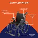 Feather Lightweight Wheelchair, thumbnail image 2 of 5