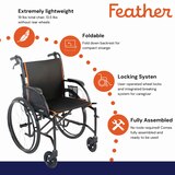 Feather Lightweight Wheelchair, thumbnail image 5 of 5