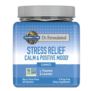 Garden of Life Stress Relief Calm & Positive Mood Gummies, 60 CT