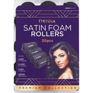 Donna Satin Foam Rollers