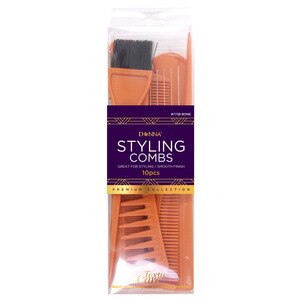 Donna Styling Combs, 10CT