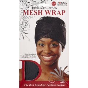  Donna Premium Collection Mesh Wrap, #11029 Black 