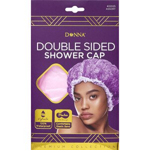 Donna Double Sided Shower Cap - 1 Ct , CVS