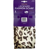 Donna Fashion Scarf, Leopard, thumbnail image 2 of 2