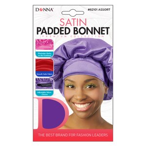  Donna Satin Padded Bonnet 