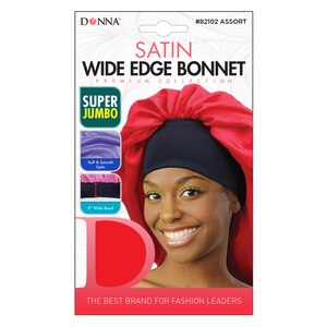 Donna Satin Wide Edge Bonnet