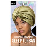 Donna Reversible Silky Satin Sleep Turban, thumbnail image 1 of 3