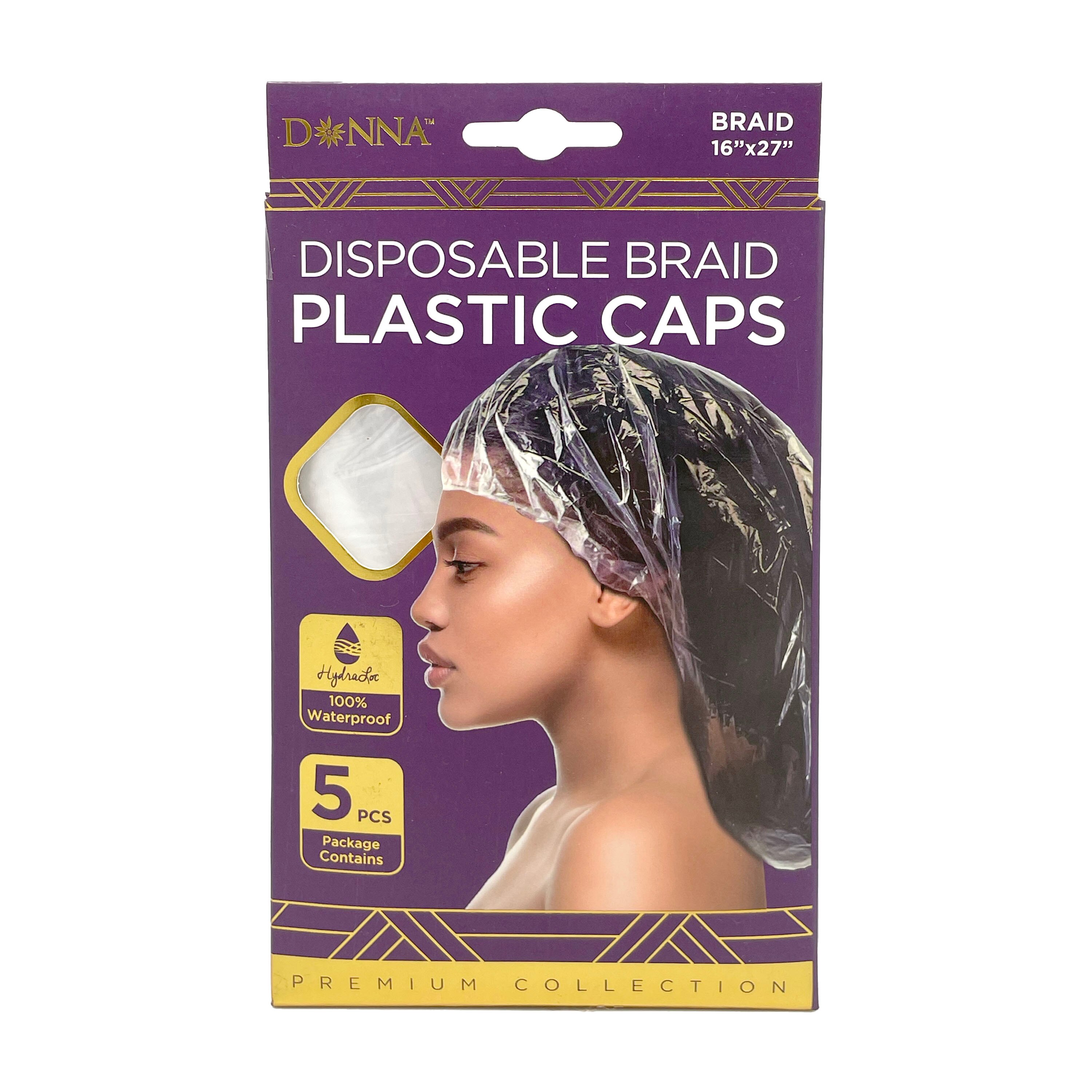 Donna Braid Dosposable Plastic Cap 5pcs , CVS